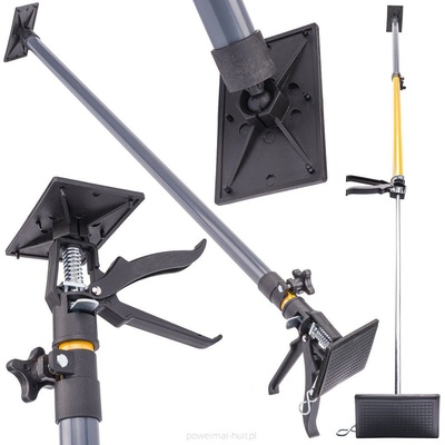 POWERMAT Teleskopická podpěra pod sádrokartonové desky 115-290 cm PM-PT-115290T – Zboží Mobilmania