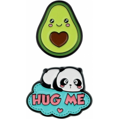 Legami súprava samolepiek Cutie Set Of 2 metal stickers hug me