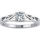 SILVEGO Lesklý ocelový prsten v keltském stylu RRC0139