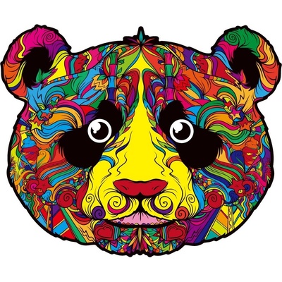 IZMAEL Drevené Panda Bear/M 140 dielov