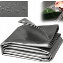 Bradas Zakrývacia plachta 120 g / m2 strieborná 4 x 6 m