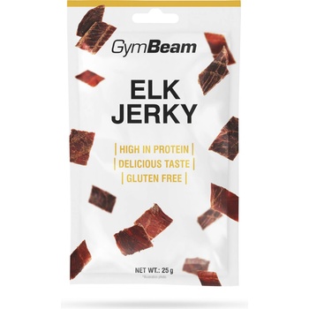 GymBeam Сушено месо Elk Jerky 25 g