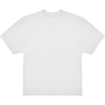 B&C E220 Oversized z těžké bavlny krátký rukáv pánské COT01012T00100-white