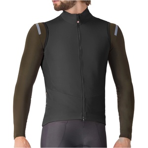 Castelli Мъжки елек за колоездене Castelli Perfetto Air Vest Cycling vest - Light Black (054-0331-0214)