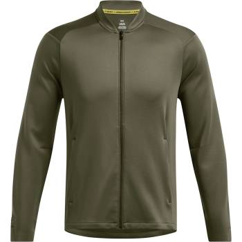 Under Armour Яке Under Armour Men's Curry Travel Moisture-Wicking Long Sleeve Bomber Jacket - Marine OD Green