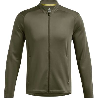 Under Armour Яке Under Armour Men's Curry Travel Moisture-Wicking Long Sleeve Bomber Jacket - Marine OD Green