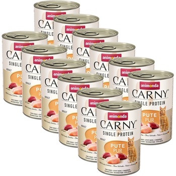 Animonda Carny Adult Single Protein - Чисто пуешко 12 x 400 г