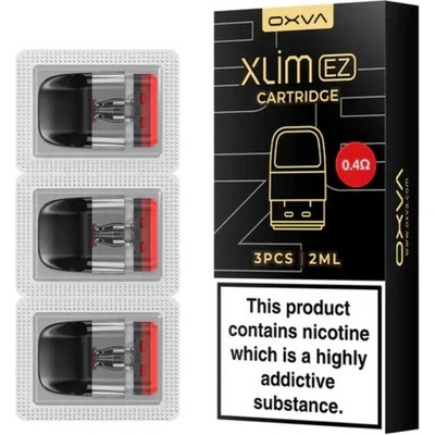 OXVA Xlim EZ Pod Top Fill cartridge 0,4 ohm 3 ks