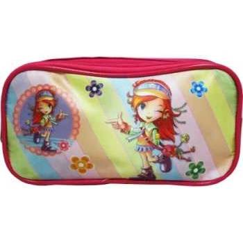 Maxima Ученически несесер с 2 отделения 21х10х7 см Полиестер