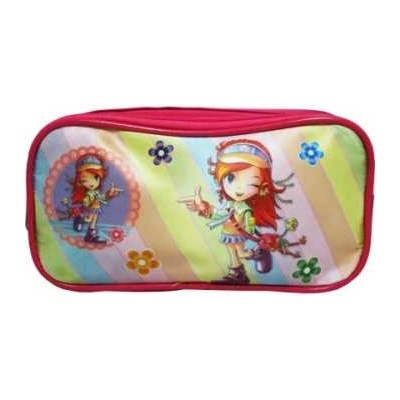 Maxima Ученически несесер с 2 отделения 21х10х7 см Полиестер