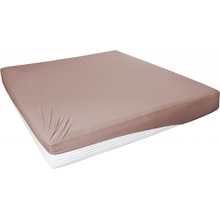 Primera Žerzejové napínací prostěradlo nugát 180-200x200