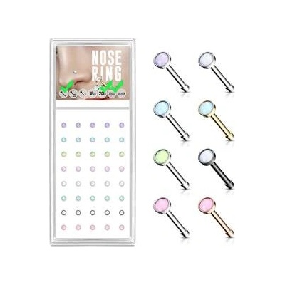 Šperky4U sada 40ti piercingů do nosu N0000-29