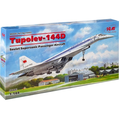 ICM Tupolev Tu-144D 1:144