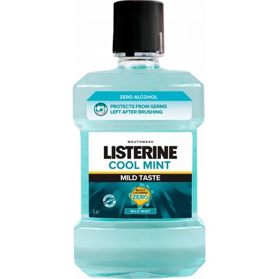 Listerine Cool Mint jemná chuť 1 l