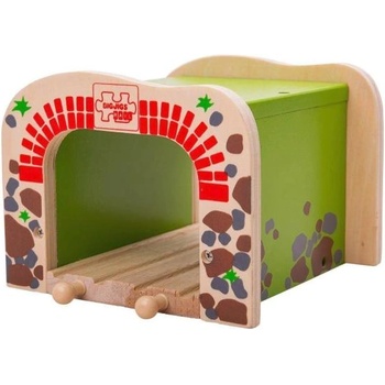 Bigjigs Rail Двоен железопътен тунел