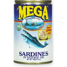 Mega Sardinky v oleji 155 g