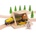 Bigjigs Toys Детска играчка Bigjigs - Дървена палатка, сафари (BJT282)