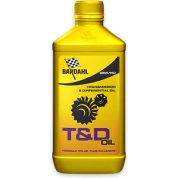 Image 1 of Bardahl ТРАНСМИСИОННО МАСЛО BARDAHL T&D SYNTETHIC OIL 85w140 1 литър
