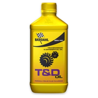 Bardahl ТРАНСМИСИОННО МАСЛО BARDAHL T&D SYNTETHIC OIL 85w140 1 литър
