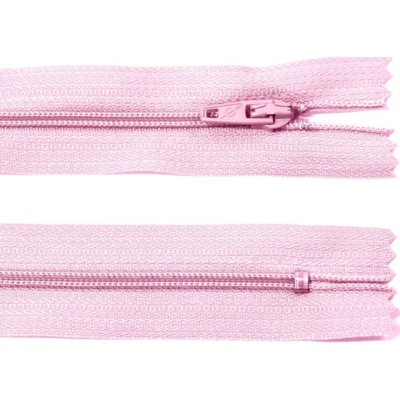 Spirálový zip no.3 nerozepínací 60cm - více barev color: 533 baby pink
