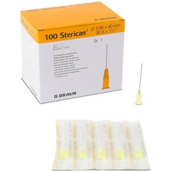 Sterican Injekčná jehla 20 G 0,9 x 40 mm žlutá ster. 100 ks