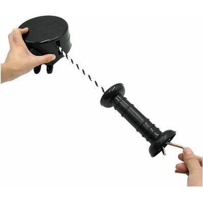 Samonavíjecí brána s vodivým lanem elektrického ohradníku délka 5 8 m – Zboží Mobilmania