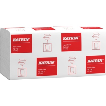 Katrin Classic Handy Pack ZZ 2 vrstvy, bílé, 4000 ks