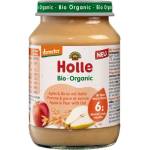 Holle пюре ябълка, круша и овес 190г