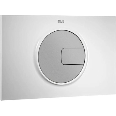 ROCA БУТОН ДВОЕН pl4 a890098005 ЗА СТРУКТУРА duplo ХРОМ-МАТ+БЯЛО (a890098005)