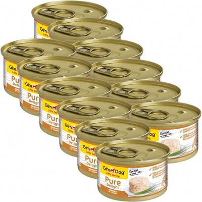 GimDog Pure Delight kura 12 x 85 g