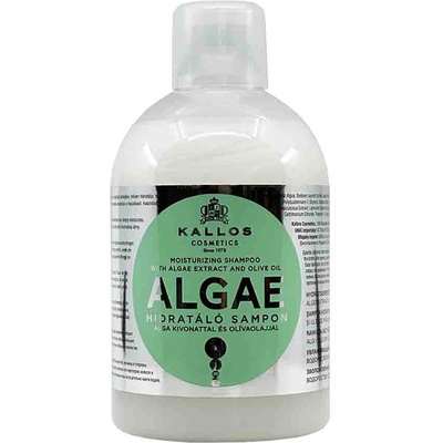Kallos KJMN Algae Shampoo With Algae Extract And Olive Oil 1000 ml