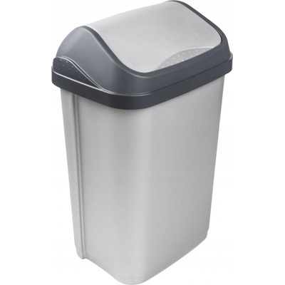 Keeper Odpadkový koš Swing-Bin stříbrný 50 l