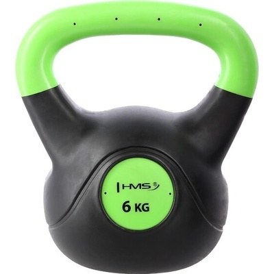 HMS Plastový kettlebell KPC 6 kg