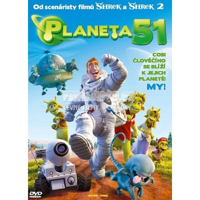 Animované INTERSONIC, SPOL. S R.O. DVD Planéta 51 DVD