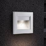 Brilagi - LED стълбищно осветително тяло STEP LIGHT LED/1, 5W/230V IP44 сребристо (BG4626)