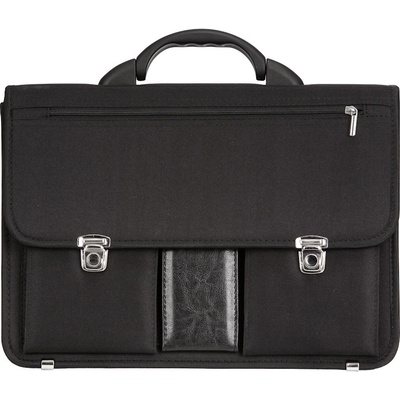 REAbags aktovka 8001/2-T černá/nikl 19l