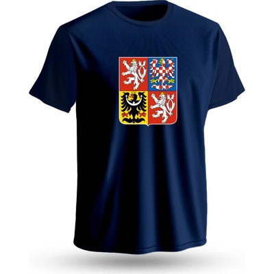 Pánské tričko David Pastrňák #88 Czech National Emblem 2025 navy – Zboží Dáma