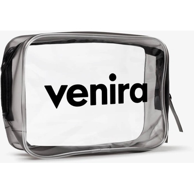Venira kosmetická taška průhledná L černá