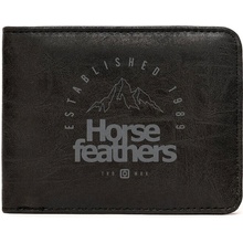 peněženka HORSEFEATHERS Gord Wallet Black