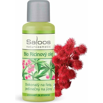 Saloos ricínový rastlinný olej lisovaný za studena 50 ml