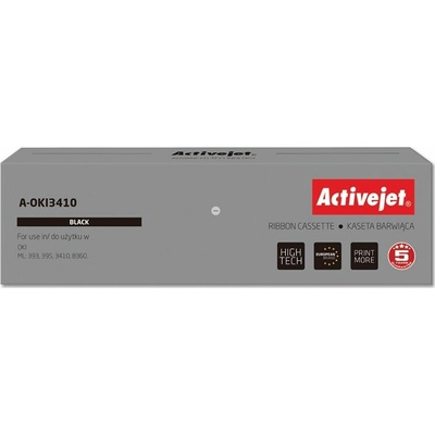 Activejet Páska A-OKI3410 (náhradná páska OKI 9002308; Supreme; čierna)