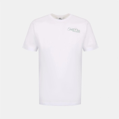 Slazenger Тениска Slazenger Women's Slaz Tennis Club Regular Fit T-Shirt - White