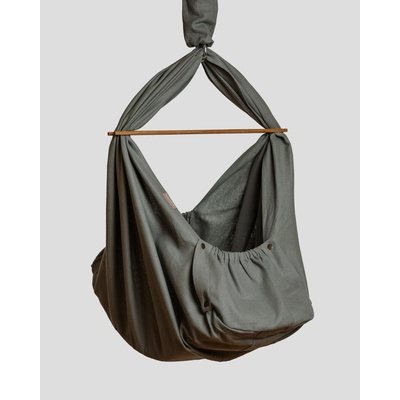 homba baby závěsná lněná šedá – Zboží Dáma