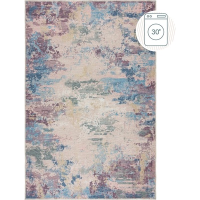 Flair Rugs Синьо-лилав килим със смес от рециклирани влакна подходящ за пране 80x150 cm Reid - Flair Rugs (503119376016)