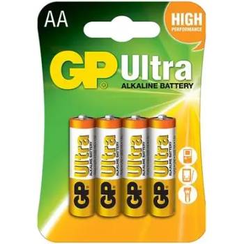 GP Batteries Алкална батерия gp ultra lr6 aa /4 бр. в опаковка/ 1.5v gp, gp15au (gp-ba-15au21-sb4)