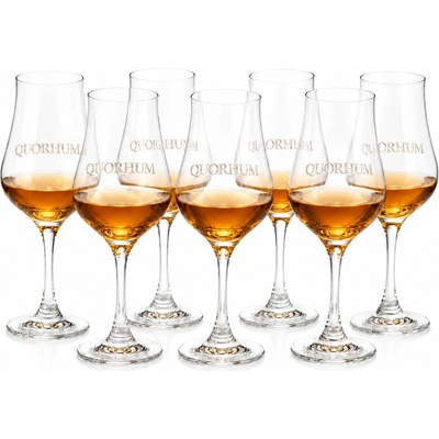 Quorhum degustační sklenička na rum s logem Quorhum QRM 6 x 150 ml