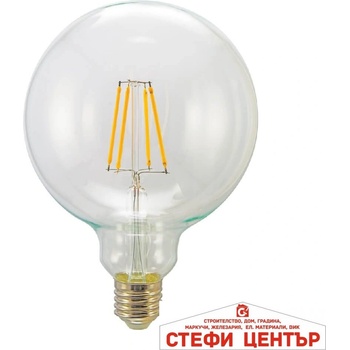 VIVALUX Ggf125 led 8w e27 ww 3000k flick globo led (viv003694)