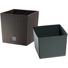 Prosperplast Rato Low 40cm Umbra, kvetináč