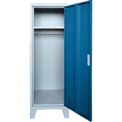 Carmen Метален шкаф Carmen CR-1605-1 JZ - сив / син (3580177_1)
