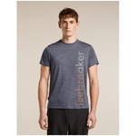 Icebreaker Merino Blend 125 Cool-Lite Sphere SS Tee IB Vertical Размер: XL / Цвят: сив